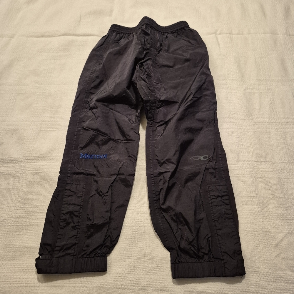 Marmot boys S 6/7 splash pants, not waterproof, well loved, dirt & sand play